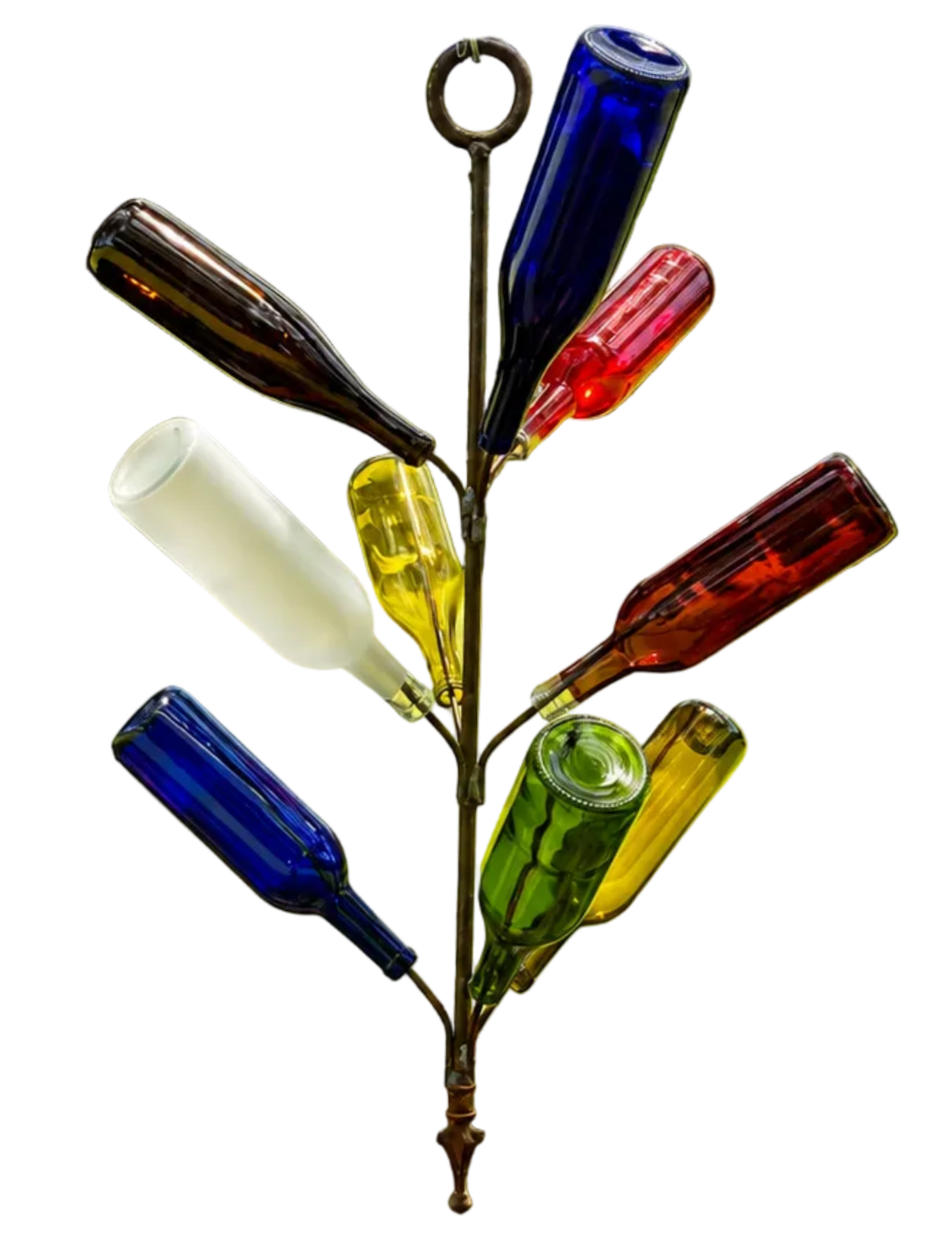 High Glass Bottle Tree