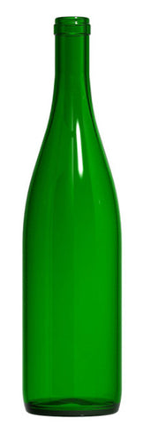 Champagne Green Bottle - perfect for your bottle tree