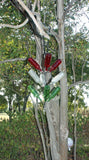 The Hang 'Em High Bottle Tree can be displayed anywhere you want